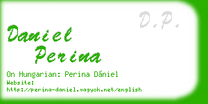 daniel perina business card